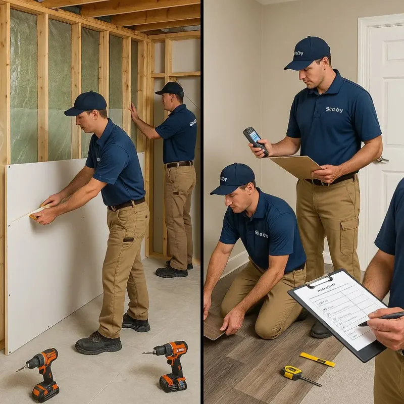 Repairs and Reconstruction process in Redmond, WA